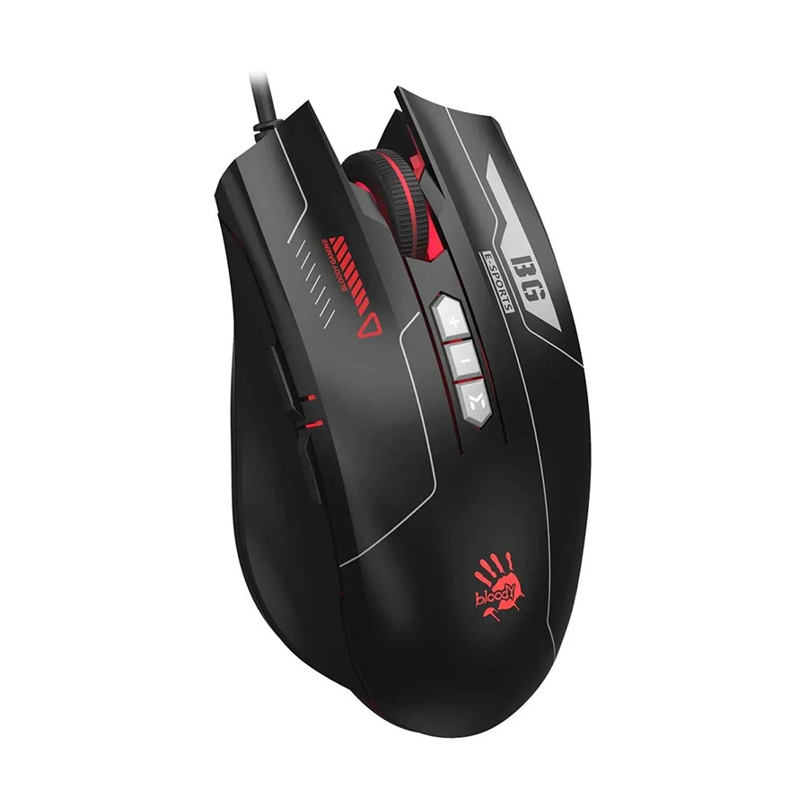 A4TECH Bloody ES7 RGB Wired Black Gaming Mouse - Image 2