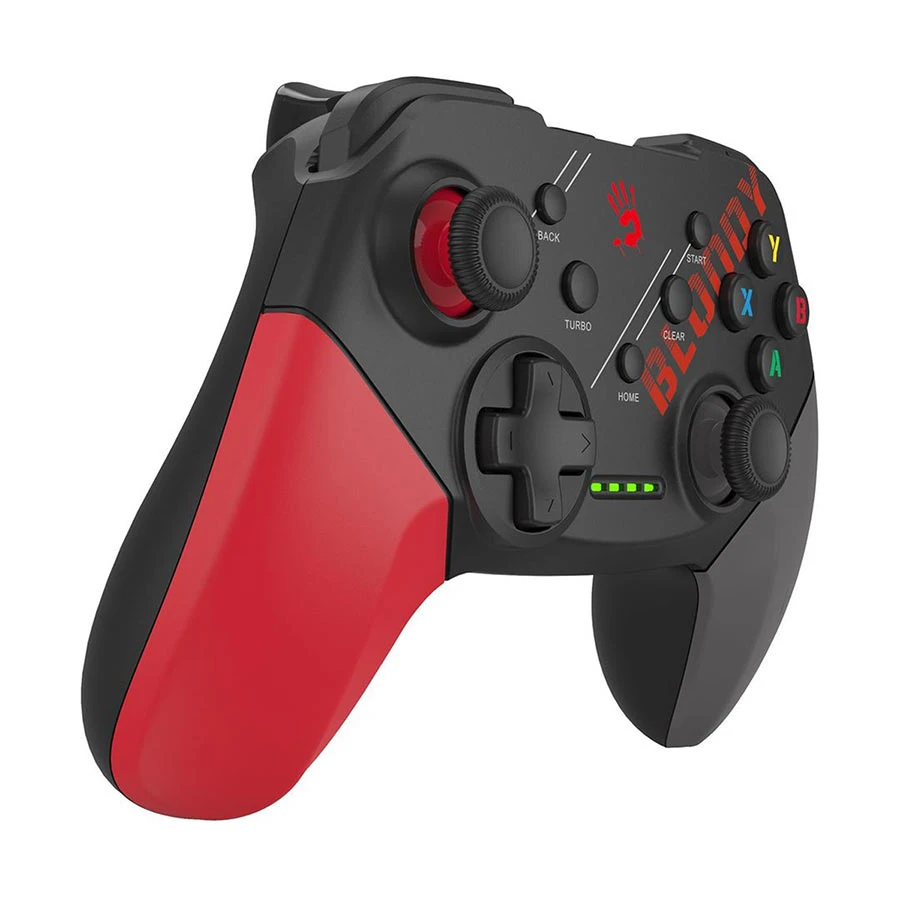 A4TECH Bloody GPW50 Wireless (Dual Mode) Sports Red Gaming Controller - Image 2