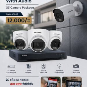 HikVision Full-Color With Audio 03 Camera Package